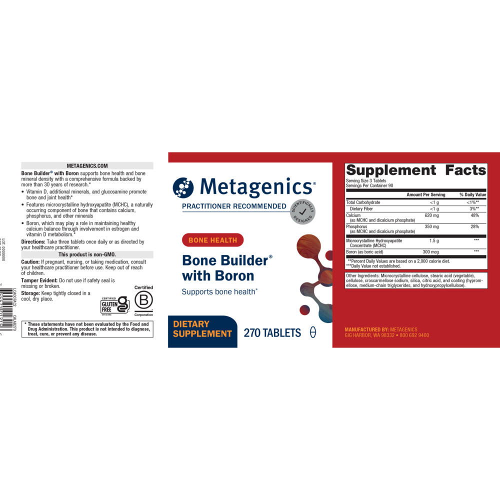 Metagenics Bone Builder® with Boron - Image 2