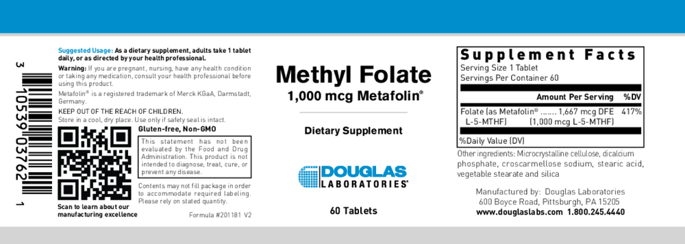 Douglas Labs Methyl Folate - Image 2