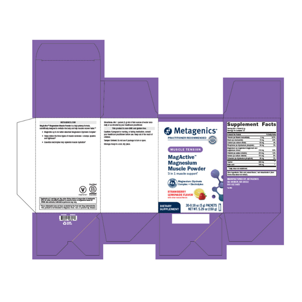 Metagenics MagActive Magnesium Muscle - Image 2