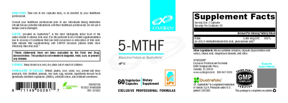 XYMOGEN 5-MTHF - Image 2