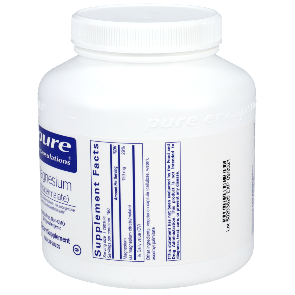 Pure Encapsulations Magnesium (Citrate/Malate) - Image 5