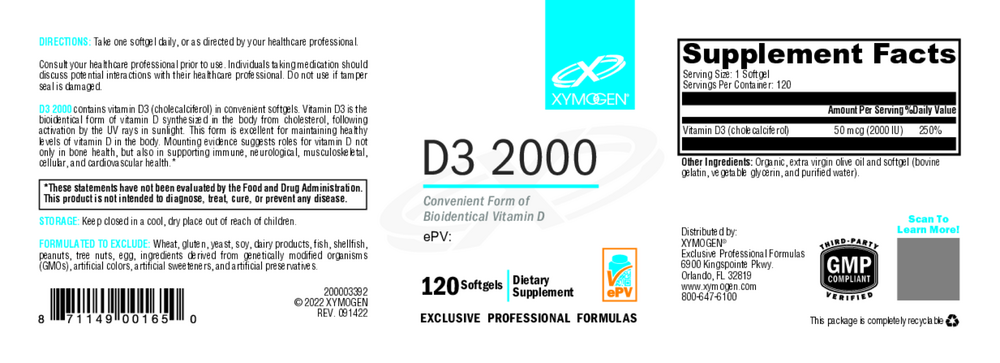 XYMOGEN D3 2000 - Image 2