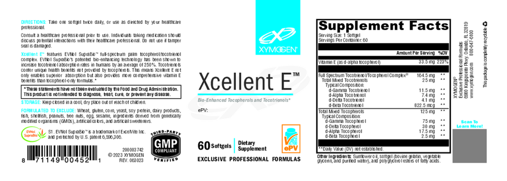 XYMOGEN Xcellent E - Image 2