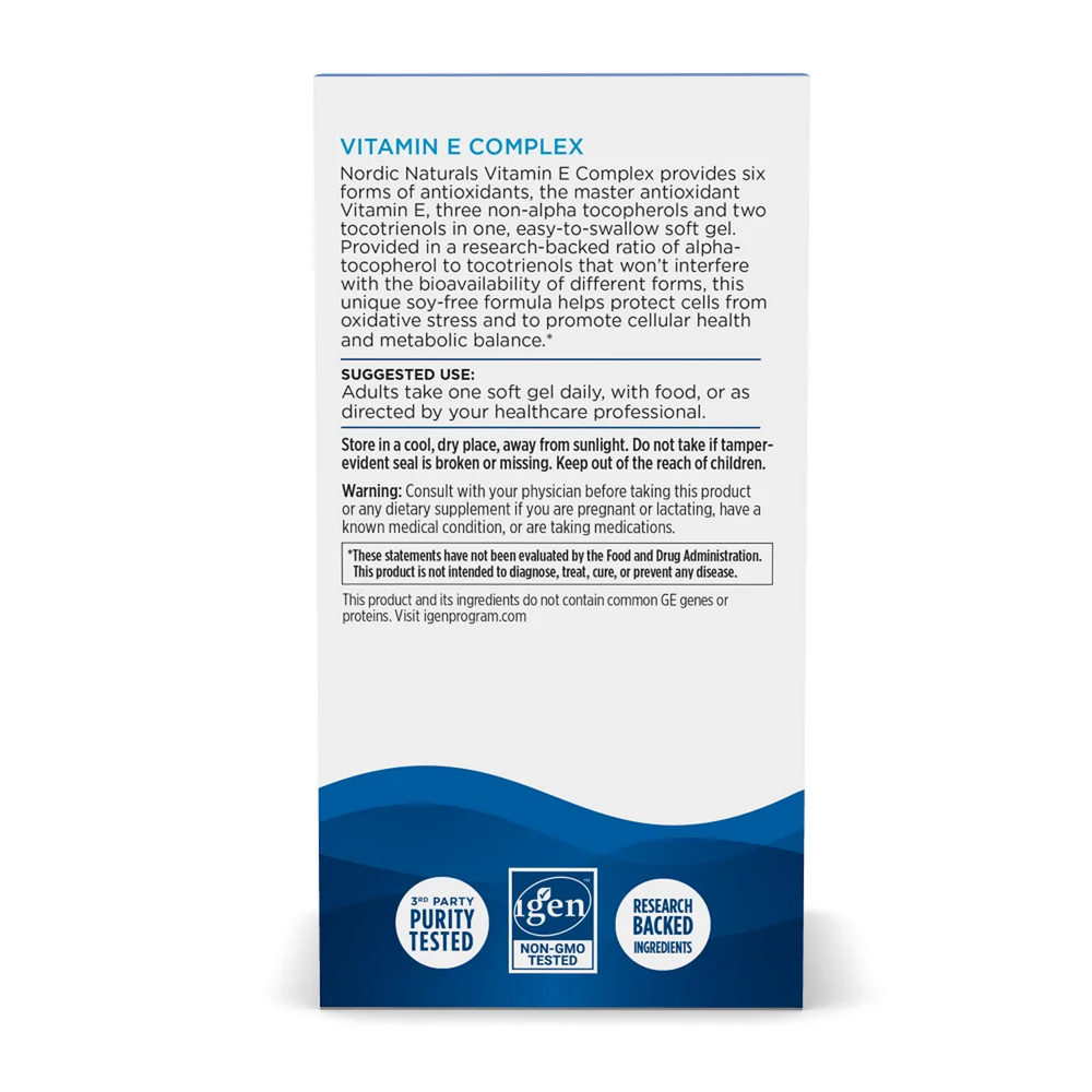 Nordic Naturals Vitamin E Complex - Image 2