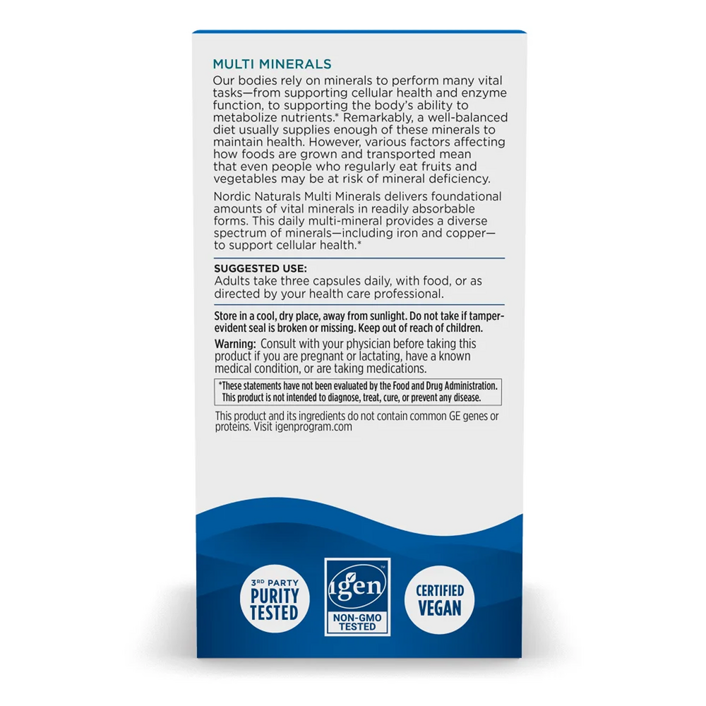 Nordic Naturals Multi Minerals - Image 2