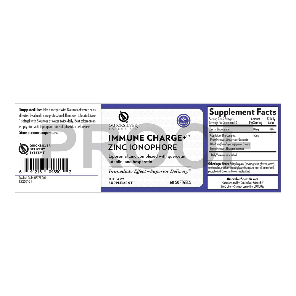 Quicksilver Scientific Immune Charge + Zinc Ionophore - Image 2