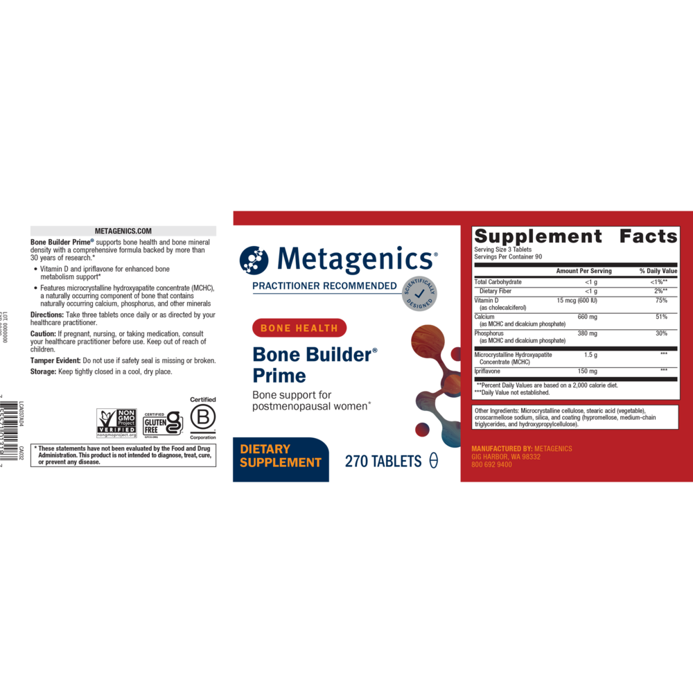 Metagenics Bone Builder® Prime - Image 2