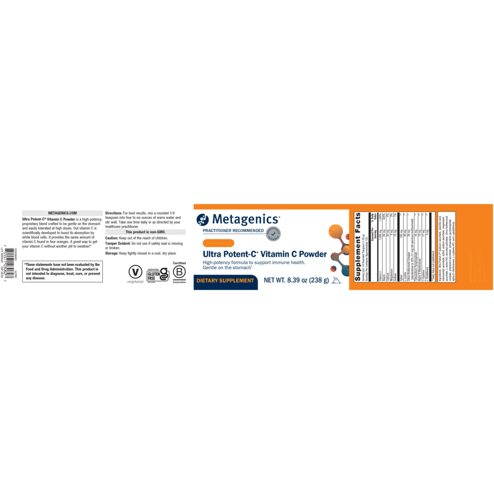 Metagenics Ultra Potent-C® Vitamin C Powder - Image 2