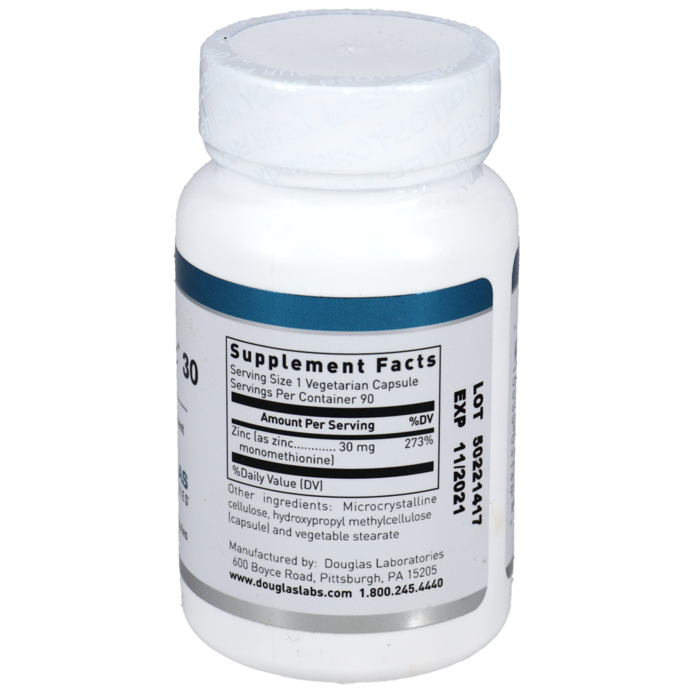 Douglas Labs Opti-Zinc 30 - Image 2