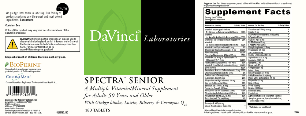 DaVinci Labs Spectra Senior (California Only) - Image 2