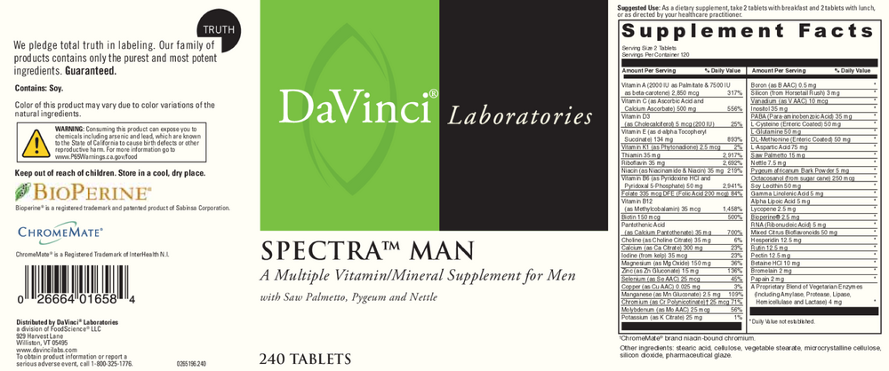 DaVinci Labs Spectra Man (California Only) - Image 2