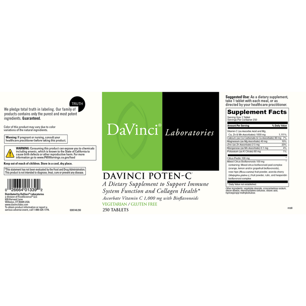 DaVinci Labs DaVinci Poten-C® (California Only) - Image 5