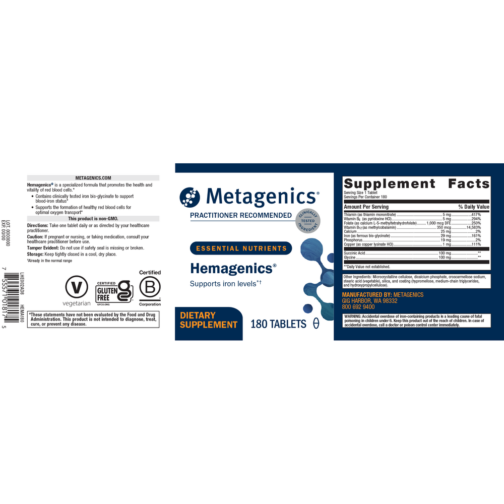 Metagenics Hemagenics® - Image 5