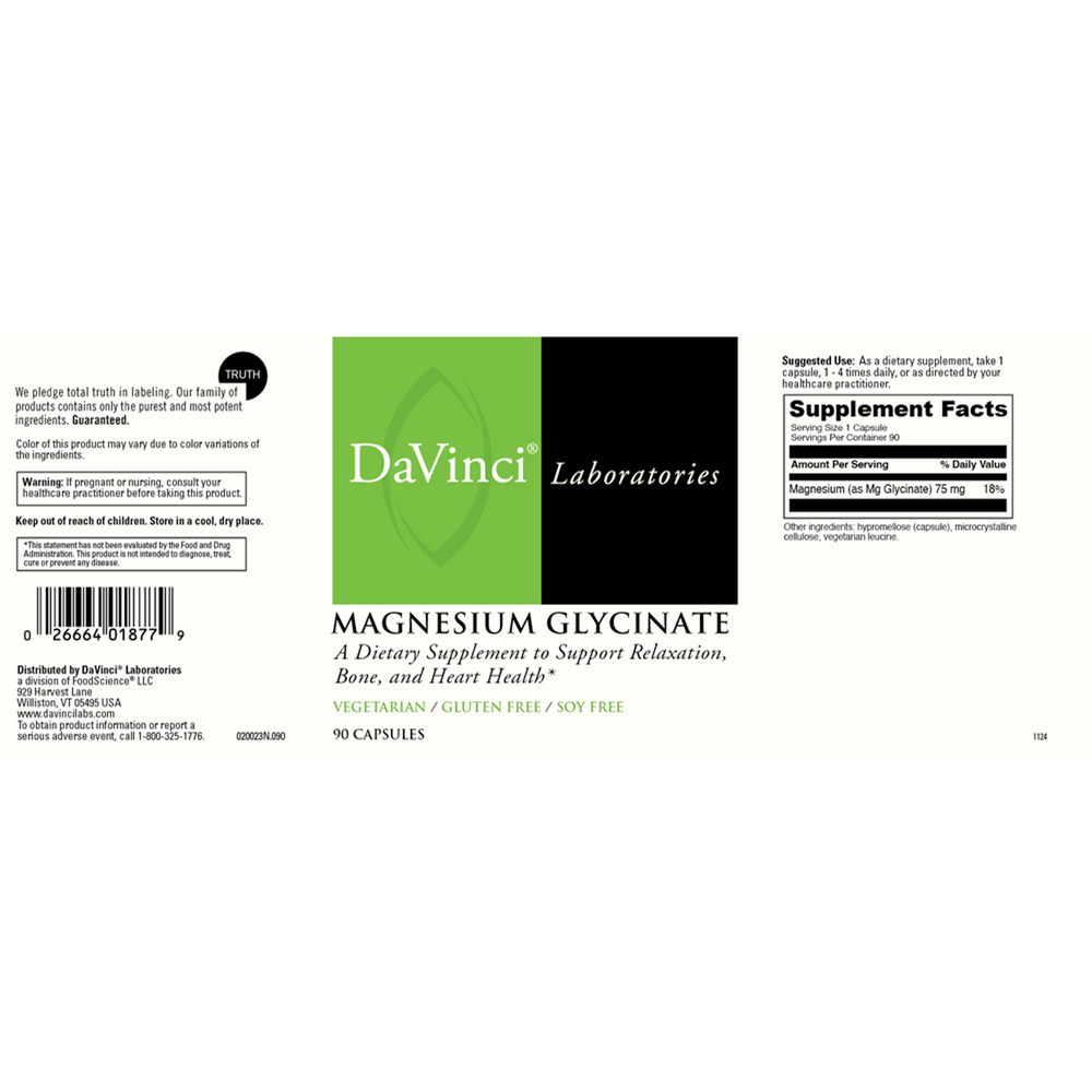 DaVinci Labs Magnesium Glycinate - Image 2