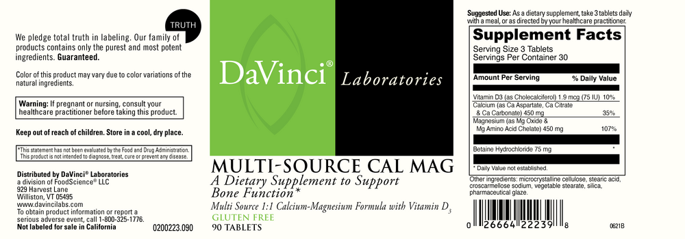 DaVinci Labs Multi-Source Cal Mag - Image 2
