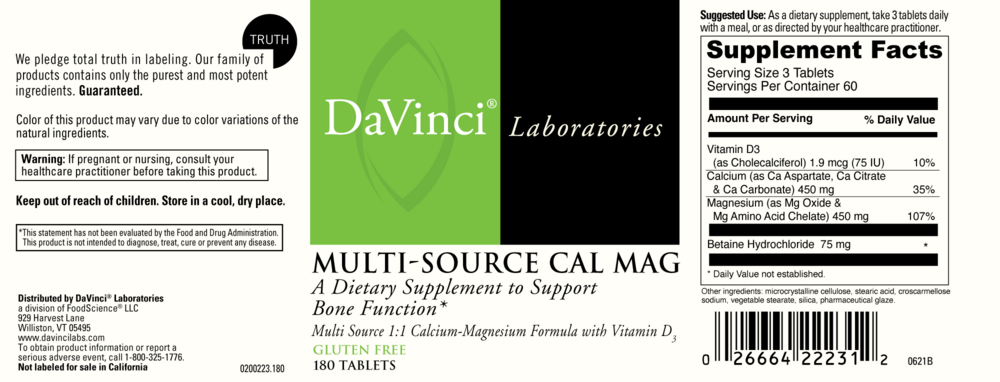 DaVinci Labs Multi-Source Cal Mag - Image 5