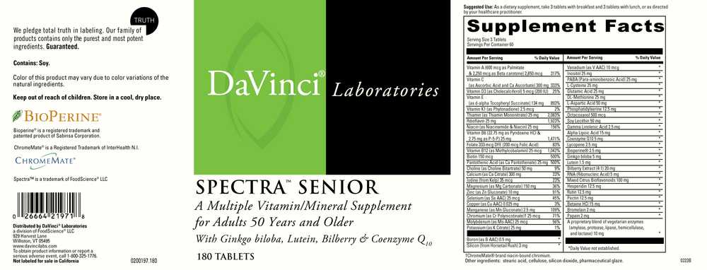 DaVinci Labs Spectra Senior - Image 2
