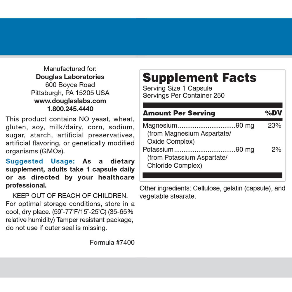Douglas Labs Magnesium-Potassium Complex - Image 2