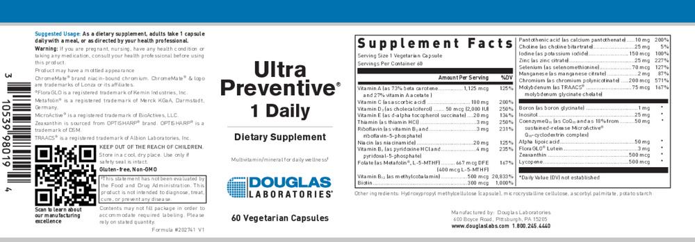 Douglas Labs Ultra Preventative® 1 Daily - Image 2