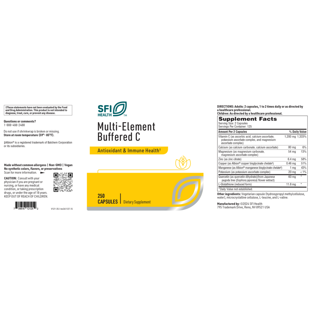 Klaire Labs/SFI Health Multi-Element Buffered C - Image 2