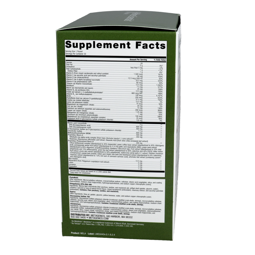 Metagenics Wellness Essentials® Active - Image 2