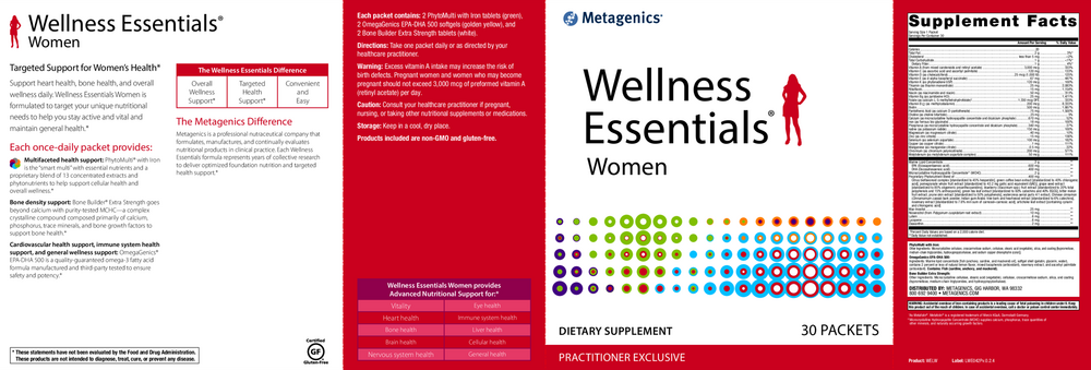Metagenics Wellness Essentials® Women - Image 2