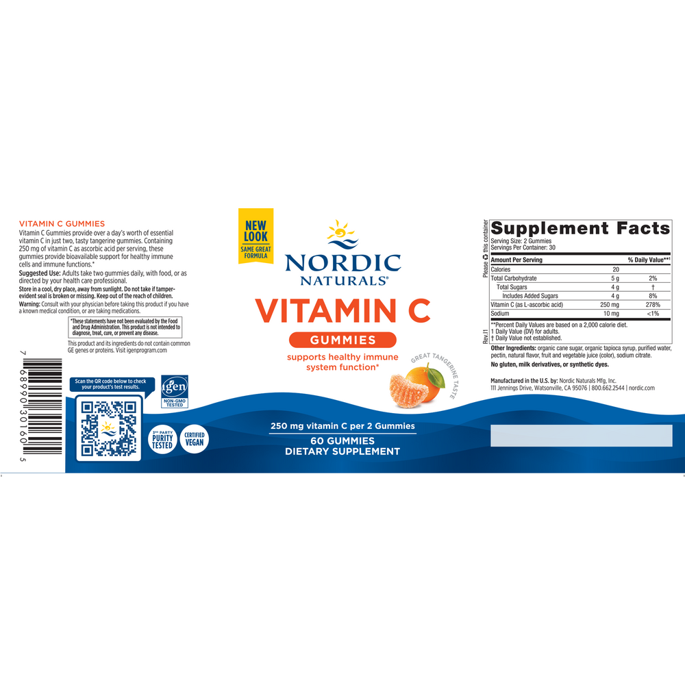 Nordic Naturals Vitamin C Gummies - Image 2