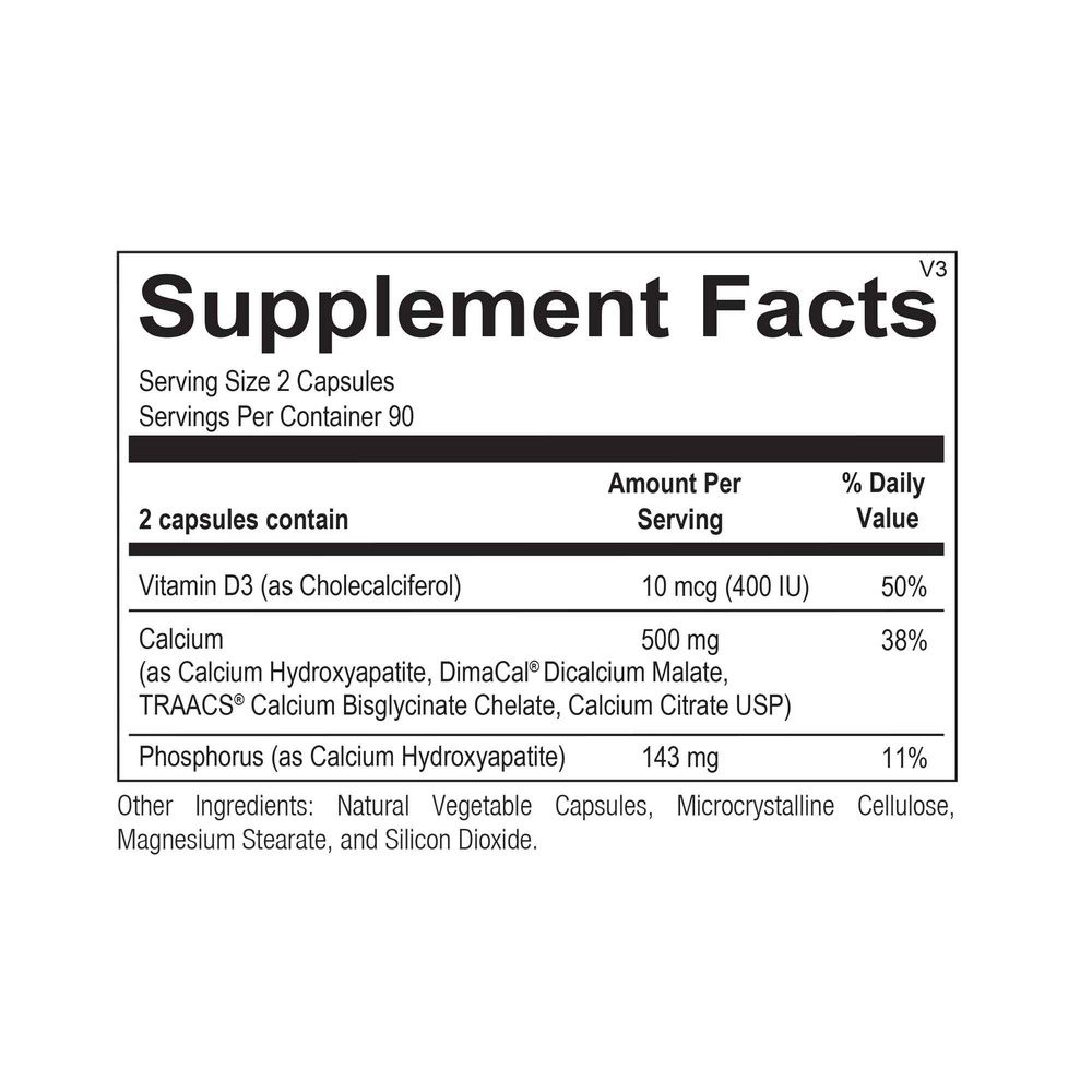 Ortho Molecular Products Reacted Calcium (California Only) - Image 2