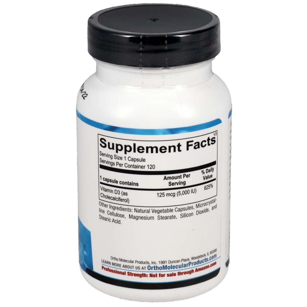 Ortho Molecular Products Vitamin D 5,000IU - Image 5