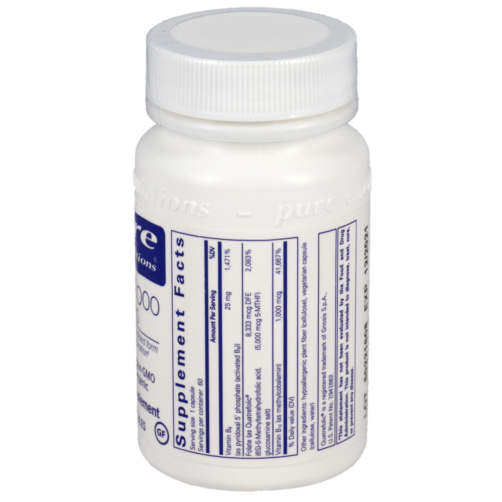 Pure Encapsulations Folate 5000 Plus - Image 2