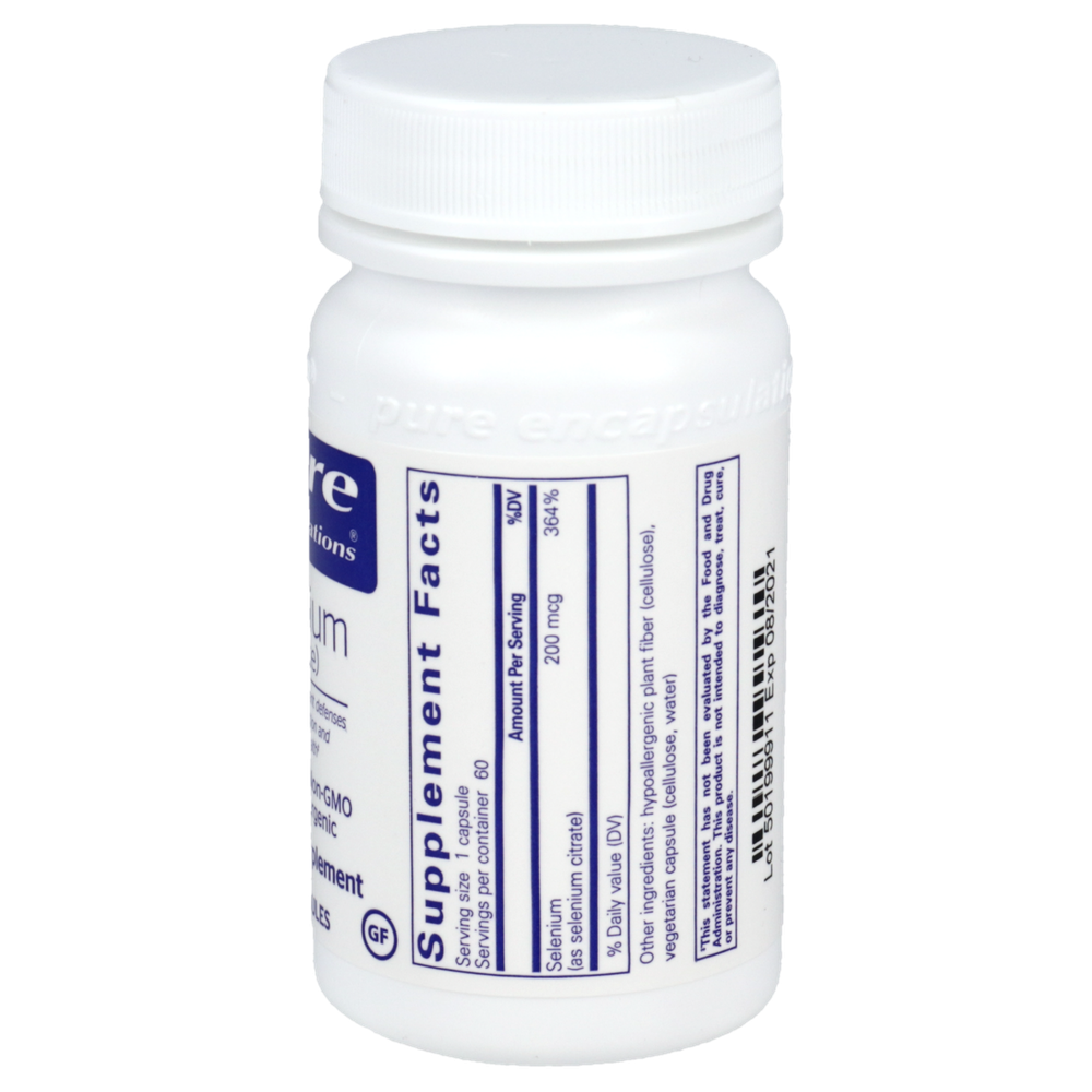 Pure Encapsulations Selenium (Citrate) - Image 2