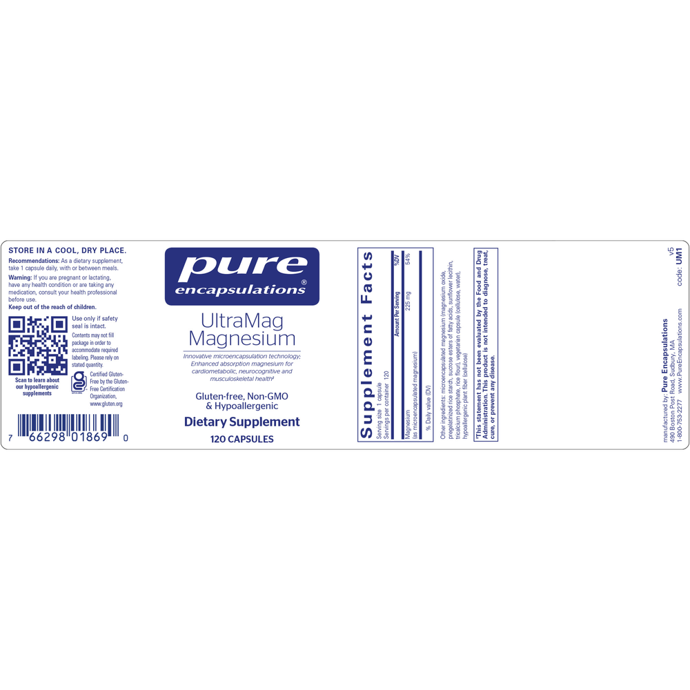Pure Encapsulations UltraMag Magnesium - Image 2