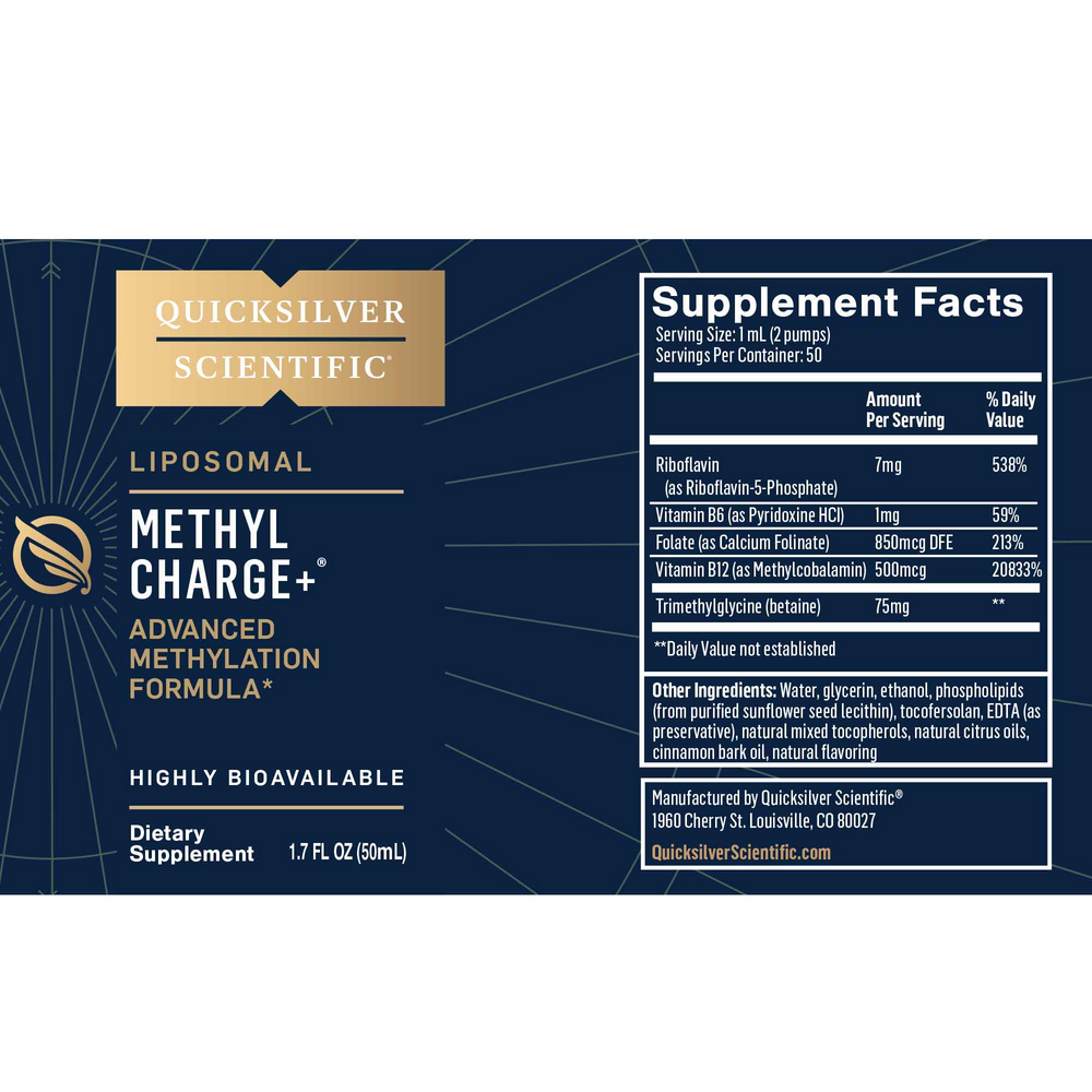 Quicksilver Scientific Methyl Charge+ - Image 2