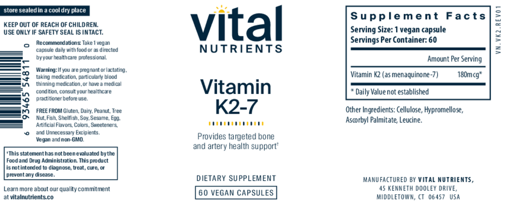 Vital Nutrients K2-7 - Image 2