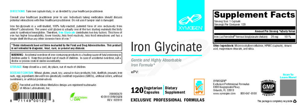 XYMOGEN Iron Glycinate - Image 2