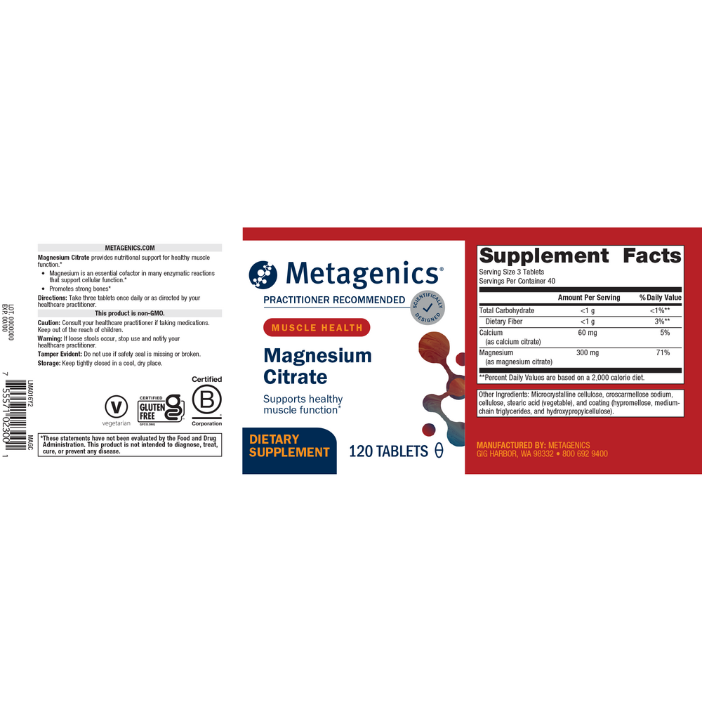 Metagenics Magnesium Citrate™ - Image 2