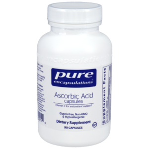 Pure Encapsulations Ascorbic Acid capsules