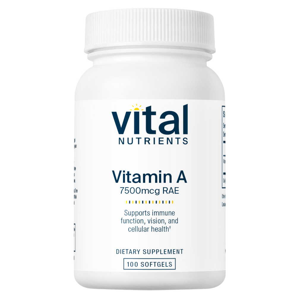 Vital Nutrients Vitamin A 7500mcg RAE