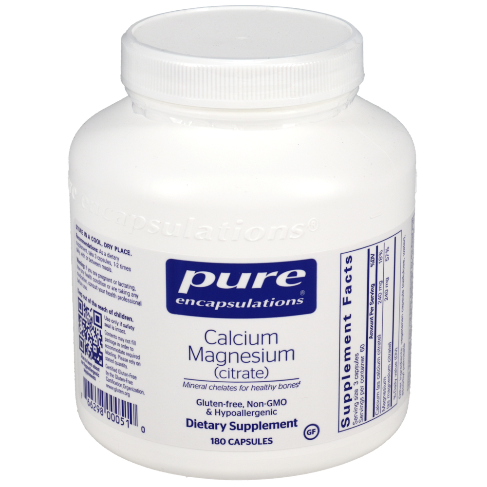 Pure Encapsulations Calcium Magnesium (Citrate) - Image 4