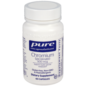 Pure Encapsulations Chromium (Picolinate) 500mcg