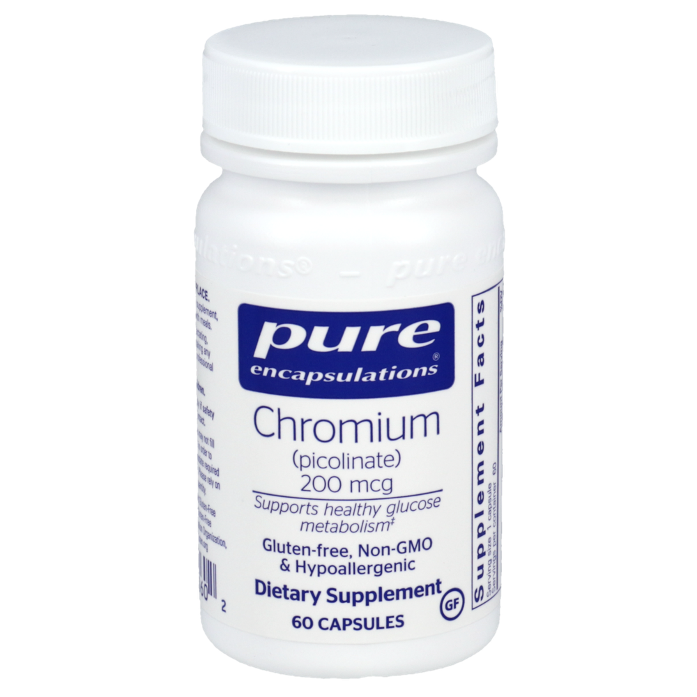 Pure Encapsulations Chromium (Picolinate) 200mcg