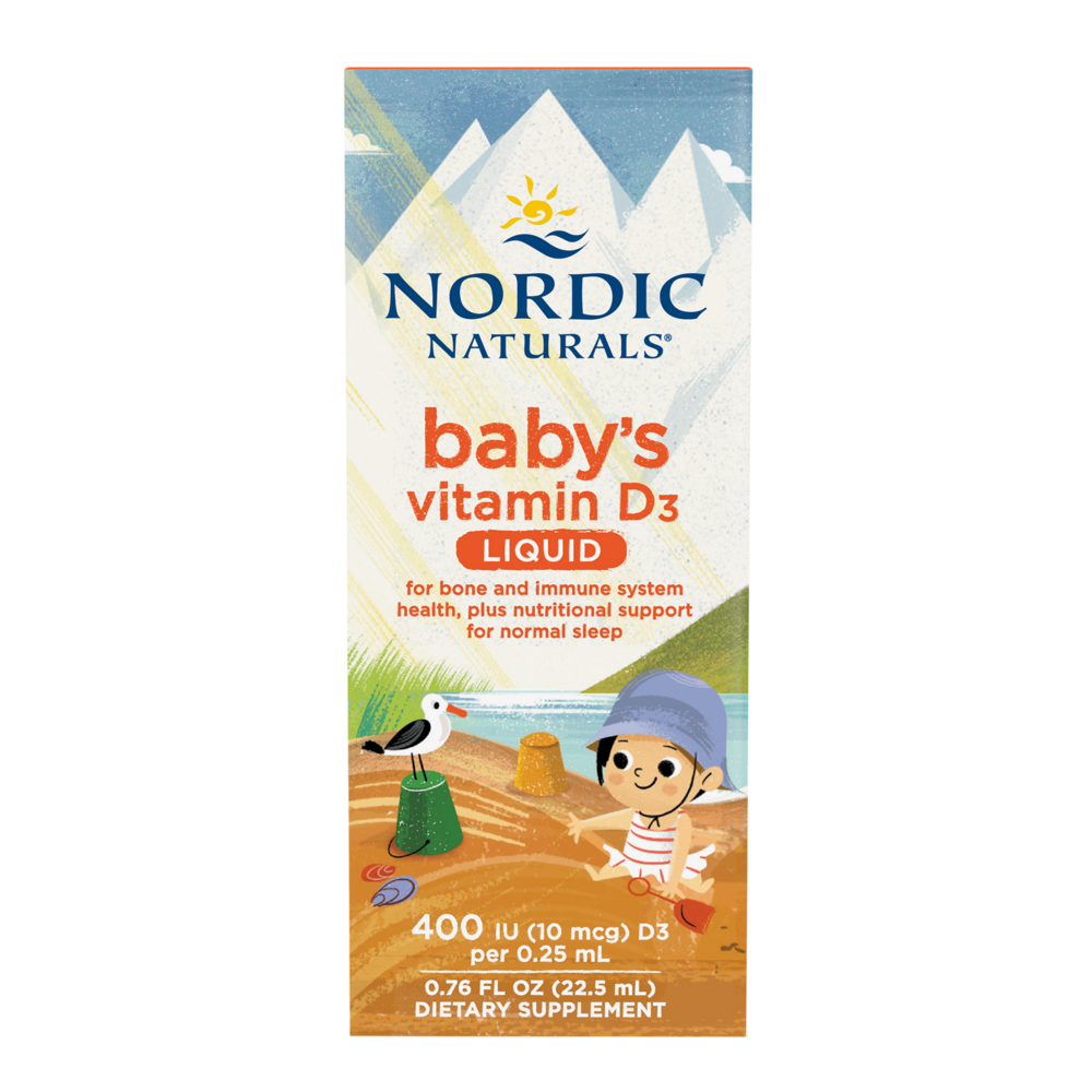 Nordic Naturals Baby's Vitamin D3 Liquid