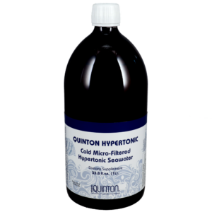 Quicksilver Scientific Original Quinton Hypertonic® Liter