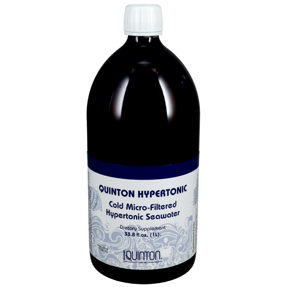 Quicksilver Scientific Original Quinton Hypertonic® Liter