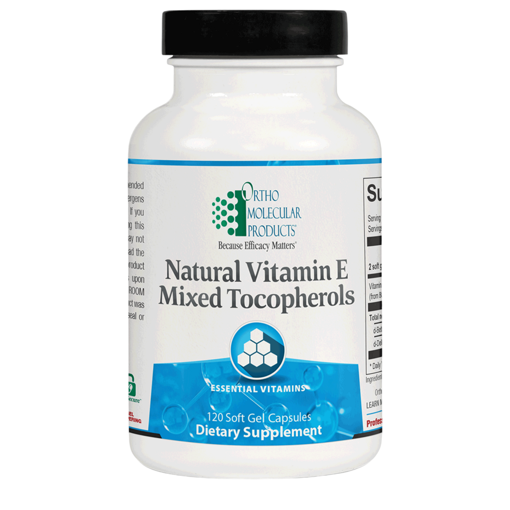 Ortho Molecular Products Natural Vitamin E Mixed Tocopherols - Image 4