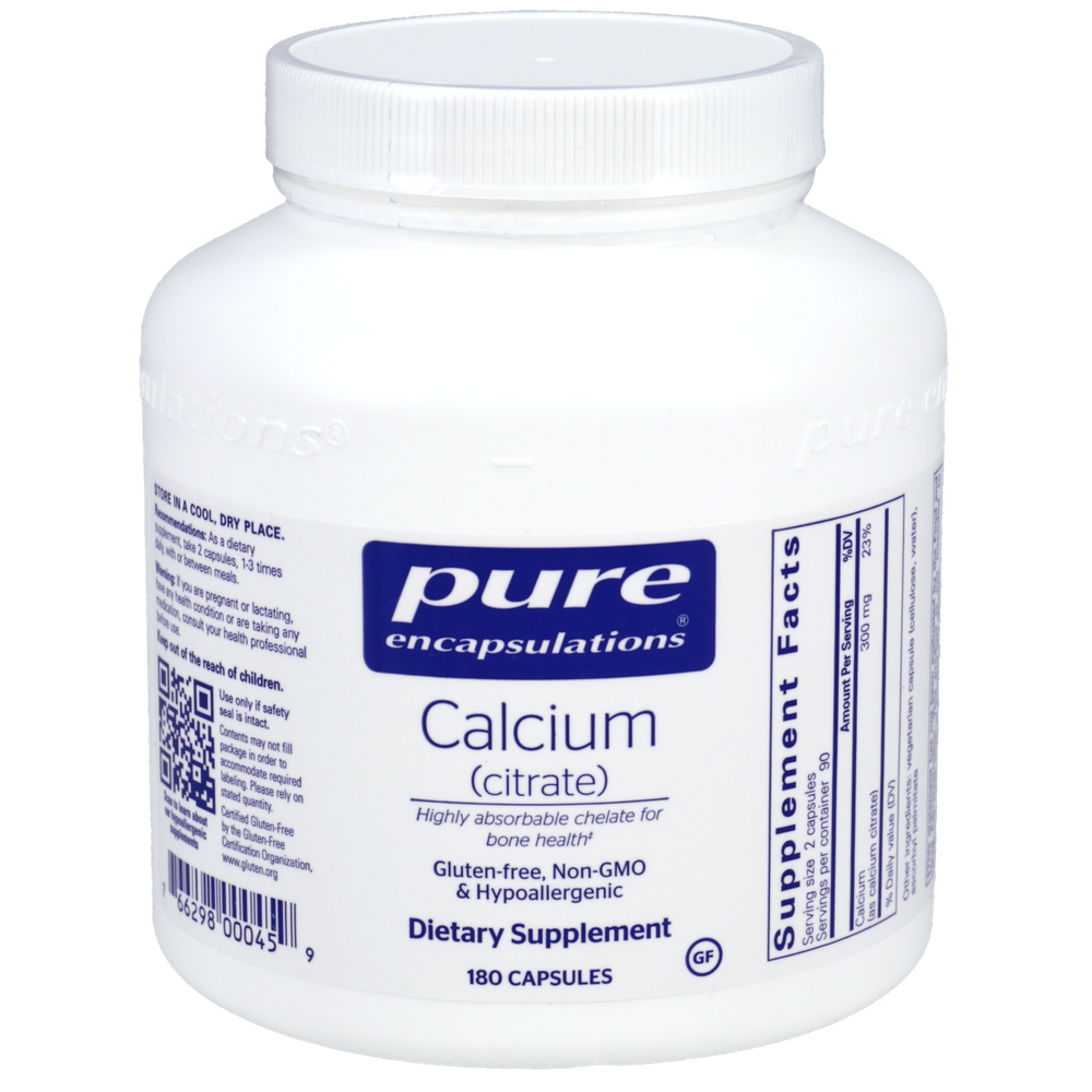 Pure Encapsulations Calcium (Citrate)