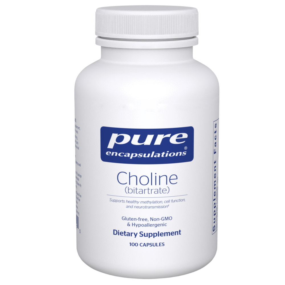 Pure Encapsulations Choline (bitartrate)