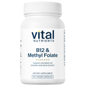 Vital Nutrients B-12/Methyl Folate 1000mcg/800mcg