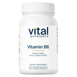 Vital Nutrients Vitamin B6 100mg