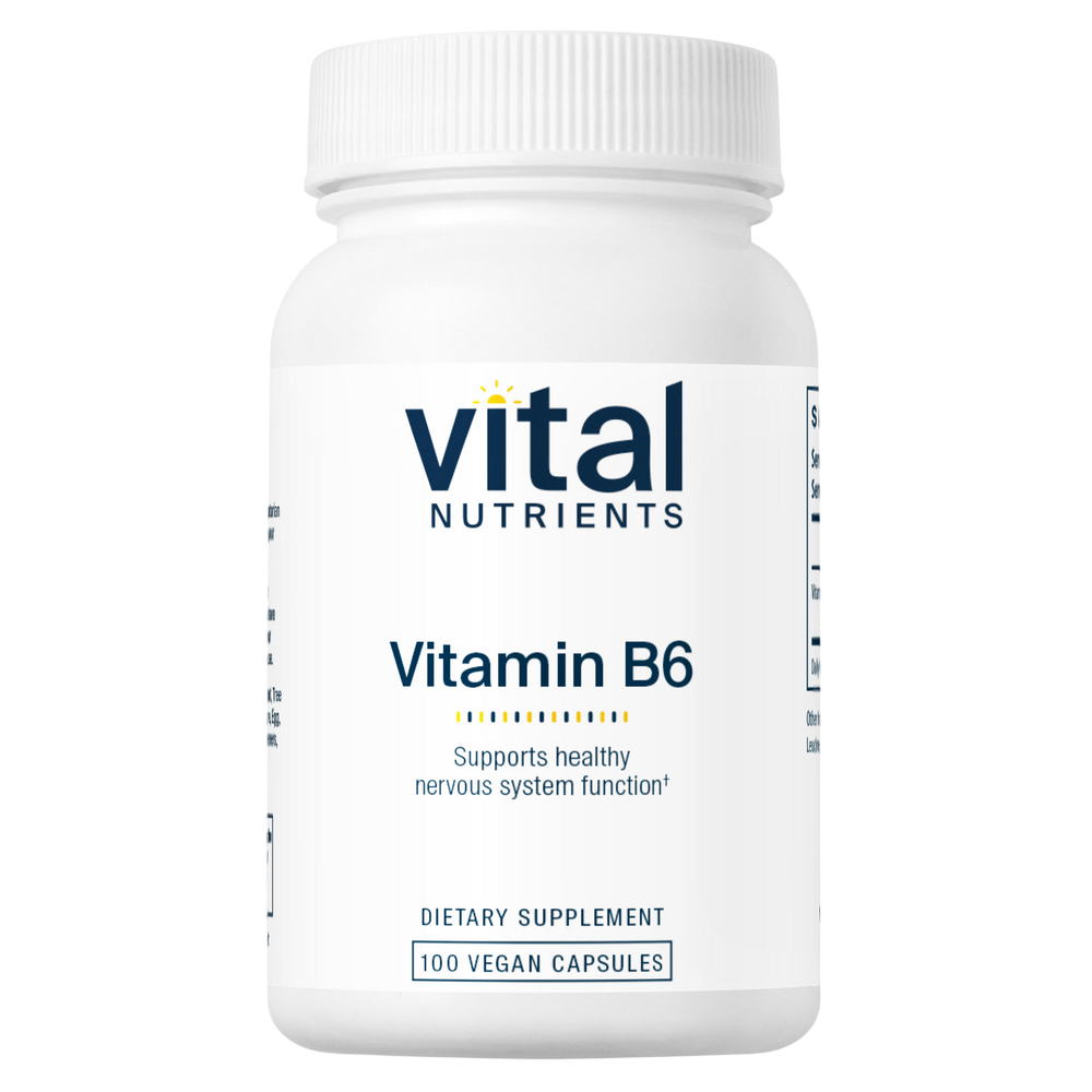 Vital Nutrients Vitamin B6 100mg